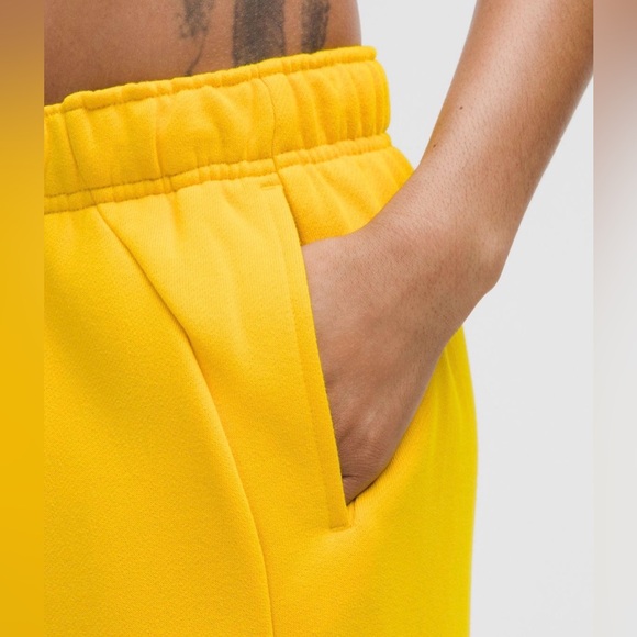 NWT lululemon athletica maize yellow Scuba MR Oversized Jogger - Picture 5 of 8